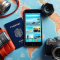 Tehnologie în turism: aplicații, telefon, călătorie, accesorii.
